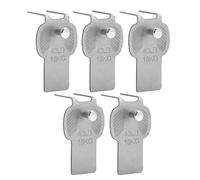 Cintre mural - 5 crochets en métal pour cadres | Maison de location, usage domestique, support d'art robuste pour affiche, miroir, peinture d'intérieur