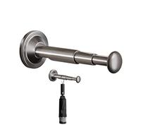 Cintre mural - Porte-vêtements rétractable, gobelet à ventouse télescopique - Cintre pliable pour séchage en intérieur, peu encombrant, étagère de séchage rétractable, parfaite pour la buanderie