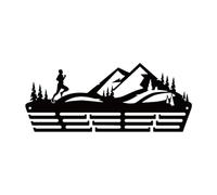 Cintre, Organisateur pour Médailles pour Courses Sportives, Support Suspendu pour Médailles, Présentoir pour Médailles Sportives, Grimper