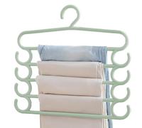 Cintre Pantalon - Ceintres pour Pantalon Gain De Place - Magic Porte Pantalon Dressing, Ceintre Multi Rang - Porte-Pantalons pour Serviette Vêtements Pantalons Jupe Foulard Cravates