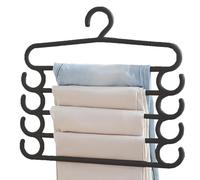 Cintre Pantalon - Ceintres pour Pantalon Gain De Place - Magic Porte Pantalon Dressing, Ceintre Multi Rang - Porte-Pantalons pour Serviette Vêtements Pantalons Jupe Foulard Cravates