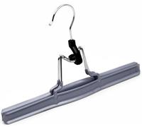 Cintre Pince Pantalon Antiglisse Gris 25.5cm