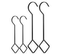 Cintre pour antirouille Décoration de maison Rangement | Crochets d'extension de fleurs pour intérieur ou extérieur, cuisine, salle de bain, salon, clôture, patio, jardin, cour