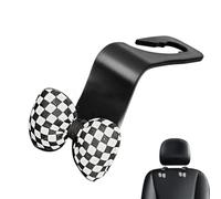 Cintre pour appuie-tête de siège de voiture - Support de sac à main en, support de rangement de voiture, crochets d'organisation de véhicule pour la vie quotidienne, les