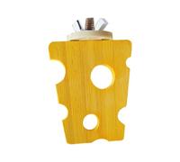 Cintre pour cage à oiseaux, cintres plats pour cages à oiseaux | Support en bois pour perroquets de fromage, plates-formes pour cage à oiseaux, cintres pour cacatoès, perruches, perruches, accessoires