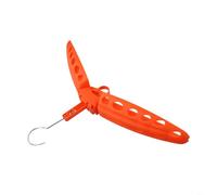 Cintre pour combinaison de plongée peu encombrant avec flux d'air amélioré pour un séchage rapide, idéal pour les équipements de sports nautiques (orange)