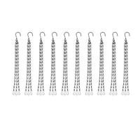 Cintre pour mangeoires à oiseaux, imitation rotin, chaînes à suspendre pour pot de fleurs pour panier de plantes, vasque de culture décoratif, décoration de maison, jardin extérieur et intérieur