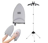 Cintre Pour Vêtements À La Vapeur,Support De Repassage À Vapeur,Défroisseur À Vapeur Portable Cintre De Repassage Vertical Support De Repassage Vertical Avec Gants De Repassage