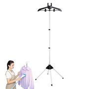 Cintre Pour Vêtements À La Vapeur, Support Pour Fer À Vapeur, Porte Pliable Télescopique Portatif, Repassage Vertical, Support De Fer, Pliant Cintre En Tissu Sur Pied, Accessoires Défroisseur À Ur Hôt