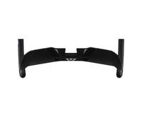 PRO Bikegear Cintre Pro Vibe Aero Carbon – 31,8 mm / 410 mm – Argenté / Noir