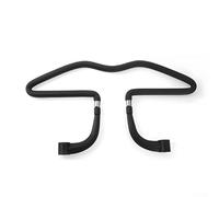 Cintre réglable pour siège arrière de voiture avec crochets multifonctions pour l'organisation du véhicule et fixation sécurisée, matériau PU pour une utilisation durable (A)