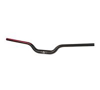 Cintre Spank Spoon ¯35mm, 800mm Rise 60mm Noir/Rouge