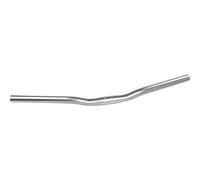 Cintre velo city acier d25.4 argent ergotec lady town l600mm haut.16mm 30? 410gr