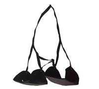 Cintre voyage avion repose-pieds hamac réglable volant repose-pieds for long vol Bus Train bureau maison pliant Portable(Black)