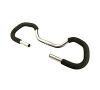 Cintre vtt/city multiposition papillon alu d25.4 argent l610mm haut.170mm 560gr