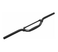 Cintre vtt demi releve uno alu avec barre de renfort argent 25,4mm hauteur 50mm largeur 610mm