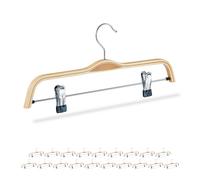 Cintres à pantalons 100 g 17 cm cintres en bois cintres à clips cintres rotatifs