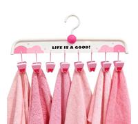 Cintres De Séchage pour sous-Vêtements,Séchoir Bear À 8 Pinces,Cintres De Séchage avec Crochets Multiples - pour Vêtements Intérieur Extérieur Maison Dortoir Camping