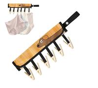 Cintres de voyage pliables - Séchoir à linge pour essentiels, cintre compact, accessoire mobile pour chambre d'hôtel, outil professionnel pour la gestion de la garde-robe des voyages d'affaires