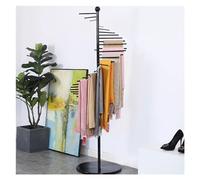 Cintres d'écharpes pour femme - Présentoir sur pied pour cravates, châles et sacs à main - Solution d'économie d'espace pour chambre, magasin, vente au détail et entreprise
