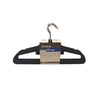 Cintres - EDM - Dolce - 42 cm - Velours anti-glisse - Lot de 10