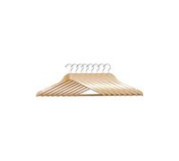Generique Cintres en bois – avec encoches – Lot de 8 – Beige G
