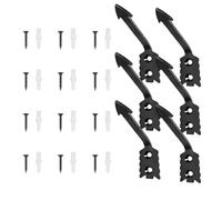 Cintres en forme de tête de mort de cerf, 6 pièces robustes | Support en bois de cerf | pour chèvre, vache, mur, ferme, extérieur, cabine, maison, chambre à coucher, campagne