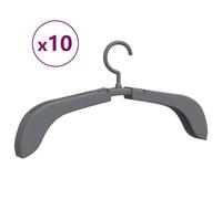 Cintres extensibles 10 pcs Gris