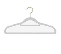 cintres Lot de 10 cintres en Caoutchouc for Peinture, en Silicone Liquide, sans Traces, for la Maison, Le dortoir Cintre(Grey)