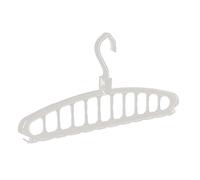 Cintres multifonctionnels, économiseur d'espace, polyvalent, design à 11 trous, ajustement réglable, léger, organiseurs de placard pour vestes, pulls, chemises, pantalons, 40 cm