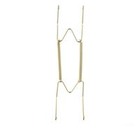 Cintres muraux invisibles avec supports à ressort réglables pour l'affichage d'assiettes rondes et carrées (25,4 cm)