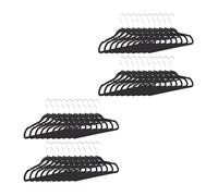 Cintres noirs velours 60 g ergonomique cintres en velours cintres antidérapants