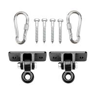 Cintres Pour Balançoire - 2 Pièces Accessoires D'installation De Siège De Yoga | Support De Plafond Robuste, Matériel De Balançoire Sécurisé, Supports De Suspension Universels, Kit De Suspension Pour