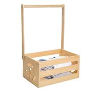 Cintres Pour Caisse De Fête Prénatale - Rangement Pour Panier De Fête Prénatale | Caisse De Douche Portable Pour Bébé, Placard En Bois, Porte-vêtements Pour Fête Prénatale, Caisse De Rangement Pour Bé
