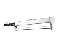 Cintres pour Pantalons, Cintres à Pantalons coulissants, Porte-Pantalons, Tube de Rail de Garde-Robe en Acier Inoxydable, Barre de Placard Extensible, Barre de vêtements réglable pour vêtements, Gain