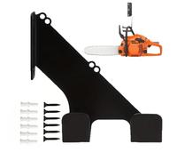 Cintres pour tronçonneuse - Porte-outils en acier au carbone solide, crochet électrique universel, taille-haie de rangement pour arrière-cour avec clous | Outil de sécurité pour abri de jardin, garage