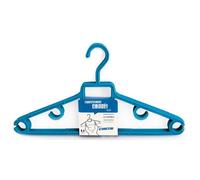 Cintres Rainurés - Cintres - Lot de 3 - Plastique - Crochet Fixe - Antiglissants