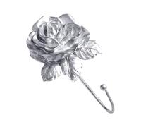 Cintres roses - vêtements montés sur le mur de résine synthétique avec intérêt, crochets pour le mur | Wall -Assemblé de créatif pour accrocher le manteau/chapeau/bouton/serviette/sac à main