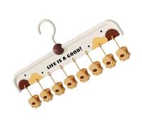 Cintres,Séchoir Bear À 8 Pinces - Porte-Séchage pour sous-Vêtements Et Chaussettes,pour Vêtements Intérieur Extérieur Maison Dortoir Camping