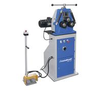 Cintreuse à 3 galets électrique avec 2 galets motorisés positionnement horizontal vertical 1,1 kW 400V Metallkraft PRM10E 3X400V
