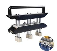 Cintreuse à rouleaux à bords métalliques, outil de toiture à 3 stations pour acier, aluminium, cuivre, cintreuse de tôle de 0 à 90 degrés, hauteur de pliage de 13 à 130 mm