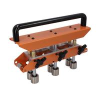 Cintreuse à Rouleaux de Bord à Trois Stations, Angle de Courbure de 0 à 90 °, Frein de Cintreuse à Rouleaux de Perles Métalliques, Outil de Pliage en Métal, Outils de Toiture à