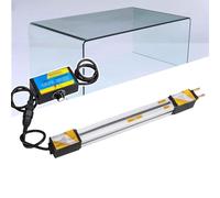 Cintreuse acrylique avec présentoir intégré, température de chauffe équilibrée, réglage progressif de la température par bouton, pour produits en plastique/plexiglas/acrylique, 60 cm
