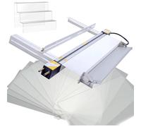 Cintreuse acrylique avec température constante refroidie à l'eau, chauffage en 10 secondes, réglages réglables pour décoration et panneaux d'affichage