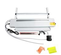 Cintreuse acrylique chauffante 60 cm, 0-1000 W, avec pompe à eau, règle en acier, support pliable, refroidissement par circuit d'eau, angle et température réglables, pour PVC et acrylique