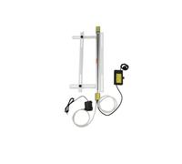 Cintreuse acrylique, cintreuse manuelle à chauffage pour bandes PVC, avec support, épaisseur de chauffage de 1 à 6 mm (125 cm)