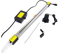 Cintreuse acrylique et PVC, machine à cintrer 30/60/125 cm avec élément chauffant multifonction, épaisseur 1 à 6 mm, pour la fabrication d'enseignes, panneaux lumineux et publicités.