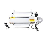 Cintreuse acrylique, machine de cintrage à chaud avec refroidissement par eau, positionnement de l'angle et de la longueur, outil de pliage pour caissons lumineux publicitaires (30 cm)