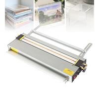 Cintreuse acrylique portable pour PVC et acrylique avec chauffage, angle et longueur réglables pour un cintrage précis, idéale pour le bricolage et les professionnels.