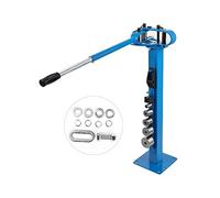 Cintreuse compacte montée sol de YP-38 avec 7 matrices outil de cintrage de Tube en acier de cuivre de poignée en caoutchouc télescopique multifonctionnelle de 44 pouces Bricolage ménager